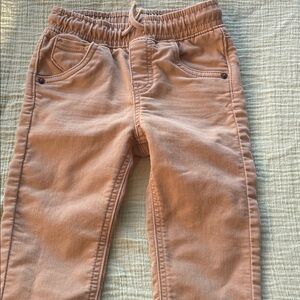 Cat & Jack Dusty Rose Elastic Waist Joggers